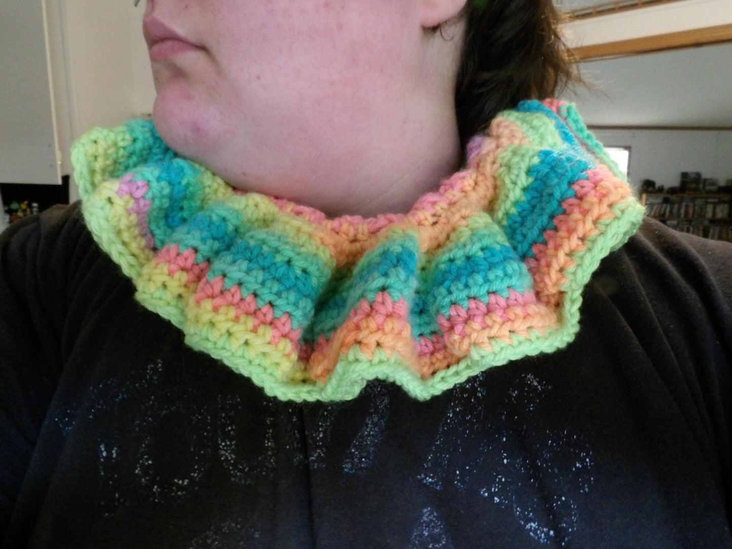 Crochet, Handmade, Clown Collar