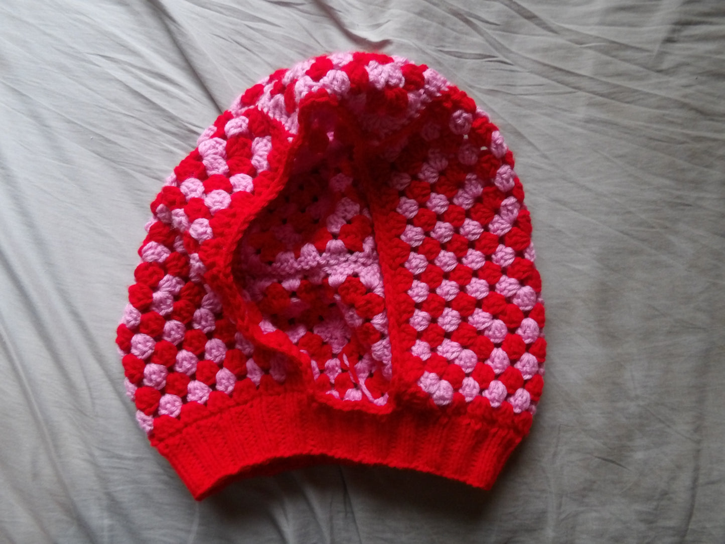 Crochet, knit, handmade, balaclava