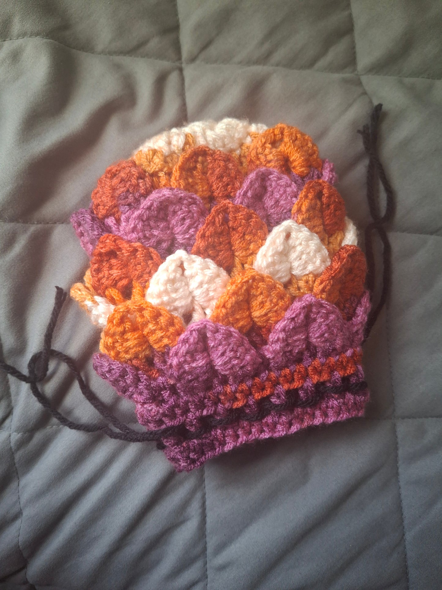 Crochet, Dragon egg dice bags