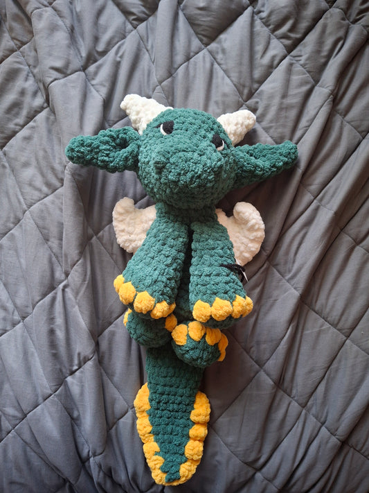 Dragon crochet snuggler